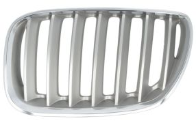 GRILLE BMW X5 (E53) 2004-2006 FACE AVANT / TITANIUM / GAUCHE