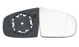 VERRE DE RÉTROVISEUR BMW X5 (E70) 2007-2010 AVEC SUPPORT / CHAUFFANT / ASPHÉRIQUE / DROIT