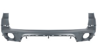 PARE-CHOCS BMW X5 (E70) 2010-2013 ARRIÈRE / AVEC APPRET / CENTRALE 