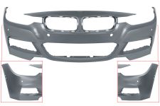 PARE-CHOCS BMW SERIE 3 (F30-F31) 2012-2015 AVANT / MODÈLE M-TECH / AVEC CAPTEUR / AVEC PARK ASSIST / AVEC VIEW CAM LATÉRAL / AVEC APPRET
