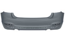 PARE-CHOCS BMW SERIE 3 (F30) 2015-2018 ARRIÈRE / SEDAN / ÉCHAPPEMENT DOUBLE / MODÈLE 340 / MODERN / SPORT / LUXURY / AVEC APPRET