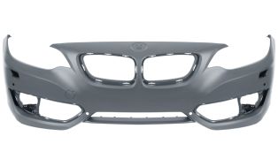 PARE-CHOCS BMW SERIE 2 (F22-F23) 2014-2017 COUPÉ / CABRIOLET / AVANT / MODÈLE BASIS / AVEC CAPTEUR / AVEC PARK ASSIST / AVEC LAVEPHARES / AVEC APPRET