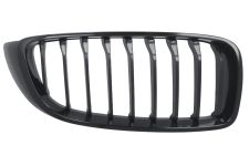 GRILLE BMW SERIE 4 (F32-F33) 2013-2017 COUPÉ / CABRIOLET / FACE AVANT / MODÈLE M-TECH / NOIRE BRILLANTE / DROITE