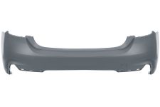 PARE-CHOCS BMW SERIE 4 (F32-F33) 2013-2017 COUPÉ / CABRIOLET / ARRIÈRE / MODÈLE M-TECH / AVEC APPRET