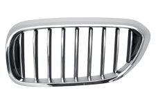 GRILLE BMW SERIE 5 (G30-G31) 2016-2020 FACE AVANT / CONTOUR CHROMÉ / LAMES CHROMÉES / NOIRES / GAUCHE