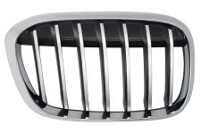 GRILLE BMW X1 (F48) 2015-2019 FACE AVANT / CONTOUR CHROMÉ / LAMES CHROMÉES / MODÈLE X-LINE / DROITE