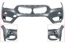 PARE-CHOCS BMW X1 (F48) 2015-2019 AVANT / SUPÉRIEUR / AVEC CAPTEUR / AVEC APPRET