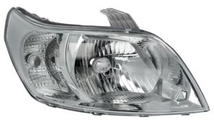 PHARE CHEVROLET AVEO 2009-2011 BASE CHROMÉ / DROIT