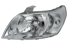 PHARE AVANT CHEVROLET AVEO 2009-2011 BASE CHROMÉE / GAUCHE