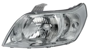 PHARE AVANT CHEVROLET AVEO 2009-2011 BASE CHROMÉE / GAUCHE