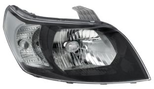 PHARE CHEVROLET AVEO 2009-2011 BASE NOIR / DROIT