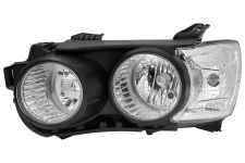 PHARE AVANT CHEVROLET AVEO 2011-2016 AVEC CONTOUR NOIR / GAUCHE