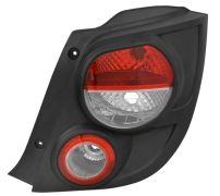 FEU ARRIÈRE CHEVROLET AVEO 2011-2016 3/5 PORTES / BASE NOIRE / DROIT