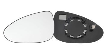 VERRE DE RÉTROVISEUR CHEVROLET AVEO 2011-2016 AVEC SUPPORT / CONVEXE / GAUCHE