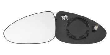 VERRE DE RÉTROVISEUR CHEVROLET AVEO 2011-2016 AVEC SUPPORT / CHAUFFANT / CONVEXE / GAUCHE