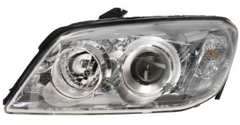 PHARE AVANT CHEVROLET CAPTIVA 2007-2011 BASE CHROMÉE / GAUCHE