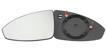VERRE DE RÉTROVISEUR CHEVROLET CRUZE 2009-2012 AVEC SUPPORT / CHAUFFANT / CONVEXE / GAUCHE