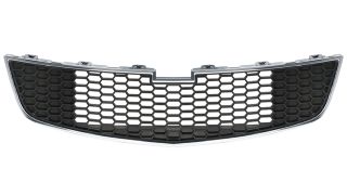 GRILLE CHEVROLET CRUZE 2009-2012 FACE AVANT / NOIRE / CHROMÉE / INFÉRIEURE