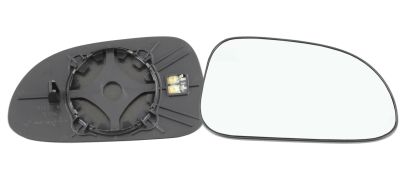 VERRE DE RÉTROVISEUR DAEWOO NUBIRA 2003-2005 AVEC SUPPORT / CHAUFFANT / CONVEXE / DROIT