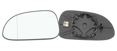 VERRE DE RÉTROVISEUR DAEWOO NUBIRA 2003-2005 AVEC SUPPORT / CHAUFFANT / ASPHÉRIQUE / GAUCHE