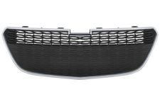 GRILLE CHEVROLET SPARK 2013-2015 FACE AVANT / INFÉRIEURE / AVEC MOULURE CHROMÉE 