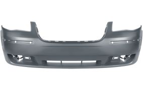 PARE-CHOCS CHRYSLER GRAND VOYAGER 2008-2015 AVANT / AVEC TROUS MOULURE / AVEC APPRET