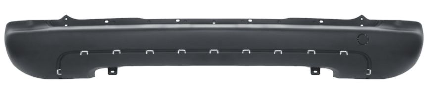 PARE-CHOCS CITROEN BERLINGO 2008-2012 ARRIÈRE / AVEC MOULURE