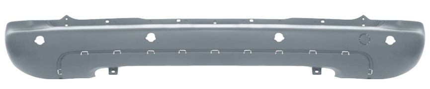 PARE-CHOCS CITROEN BERLINGO 2008-2012 ARRIÈRE / AVEC CAPTEUR / AVEC MOULURE / AVEC APPRET