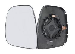 VERRE DE RÉTROVISEUR CITROEN BERLINGO 2012-2015 AVEC SUPPORT / CHAUFFANT / CONVEXE / GAUCHE