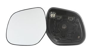 VERRE DE RÉTROVISEUR MITSUBISHI ASX 2012-2016 MODÈLE SANS FEU CLIGNOTANT / AVEC SUPPORT / CHAUFFANT / CONVEXE / GAUCHE