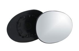 VERRE DE RÉTROVISEUR PEUGEOT 107 2005-2008 AVEC SUPPORT / CONVEXE / DROIT