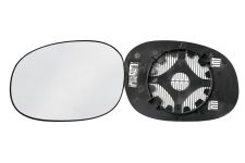 VERRE DE RÉTROVISEUR CITROEN C3 2002-2005 AVEC SUPPORT / CHAUFFANT / CONVEXE / GAUCHE