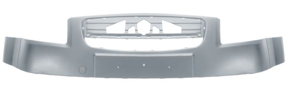 PARE-CHOCS CITROEN C2 2003-2008 AVANT / SUPÉRIEUR / AVEC APPRET