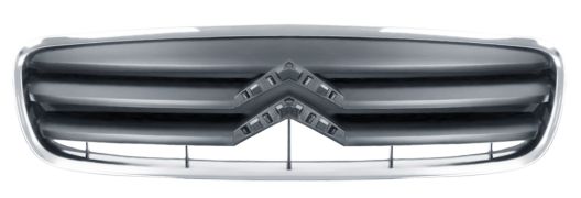 GRILLE CITROEN C2 2008-2010 FACE AVANT / OUVERTE / AVEC CONTOUR CHROMÉ