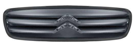 GRILLE CITROEN C2 2008-2010 FACE AVANT / FERMÉE / AVEC CONTOUR NOIR