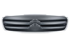 GRILLE CITROEN C2 2008-2010 FACE AVANT / FERMÉE / AVEC CONTOUR CHROMÉ