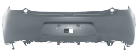 PARE-CHOCS CITROEN C3 2013-2016 ARRIÈRE / SANS MOULURE / AVEC APPRET