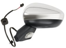 RÉTROVISEUR CITROEN C3 2009-2013 ÉLÉCTRIQUE / BASE NOIRE / CHAUFFANT / COQUE CHROMÉE / GAUCHE