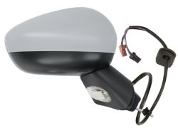 RÉTROVISEUR CITROEN C3 2010-2013 ÉLÉCTRIQUE / BASE NOIR / CHAUFFANT / RABATTABLE ÉLÉCTRIQUEMENT / AVEC SONDE / COQUE AVEC APPRET / DROIT