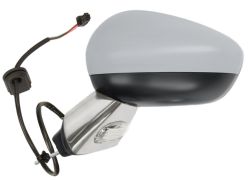 RÉTROVISEUR CITROEN C3 2010-2013 ÉLÉCTRIQUE / BASE CHROMÉE / CHAUFFANT / COQUE AVEC APPRET / GAUCHE