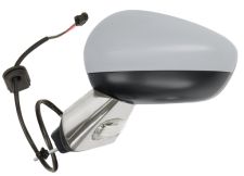 RÉTROVISEUR CITROEN C3 2009-2013 ÉLÉCTRIQUE / BASE CHROMÉE / CHAUFFANT / COQUE AVEC APPRET / GAUCHE
