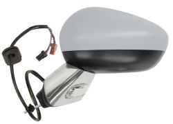 RÉTROVISEUR CITROEN C3 2010-2013 ÉLÉCTRIQUE / BASE CHROMÉE / CHAUFFANT / RABATTABLE ÉLÉCTRIQUEMENT / COQUE AVEC APPRET / GAUCHE