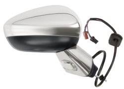 RÉTROVISEUR CITROEN C3 2010-2013 ÉLÉCTRIQUE / BASE CHROMÉE / CHAUFFANT / RABATTABLE ÉLÉCTRIQUEMENT / AVEC SONDE / COQUE CHROMÉE / DROIT