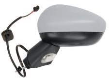 RÉTROVISEUR CITROEN C3 2009-2013 ÉLÉCTRIQUE / BASE NOIRE / COQUE AVEC APPRET / GAUCHE