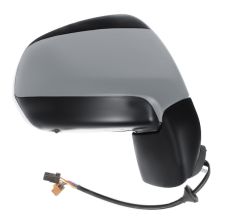 RÉTROVISEUR CITROEN C3 PICASSO 2009-2012 BASE NOIRE GLOSSY / ÉLÉCTRIQUE / CHAUFFANT / RABATTABLE ÉLÉCTRIQUEMENT / 9 BROCHES / AVEC SONDE / AVEC APPRET / DROIT