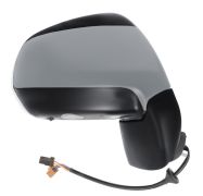 RÉTROVISEUR CITROEN C3 PICASSO 2009-2012 BASE NOIRE GLOSSY / ÉLÉCTRIQUE / CHAUFFANT / FEU DE SOL / RABATTABLE ÉLÉCTRIQUEMENT / 11 BROCHES / AVEC SONDE / AVEC APPRET / DROIT