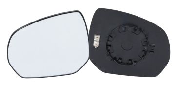 VERRE DE RÉTROVISEUR CITROEN C4 PICASSO 2006-2010 AVEC SUPPORT / CHAUFFANT / CONVEXE / BLEU / GAUCHE