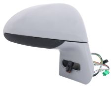 RÉTROVISEUR CITROEN C4 2004-2008 ÉLÉCTRIQUE / CHAUFFANT / RABATTABLE ÉLÉCTRIQUEMENT / CONVEXE / BLEU / AVEC SONDE / AVEC APPRET / DROIT