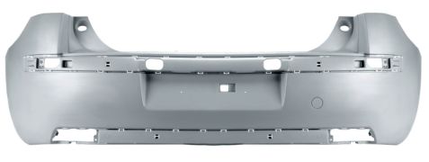 PARE-CHOCS CITROEN C4 2008-2010 ARRIÈRE / 5 PORTES / AVEC APPRET