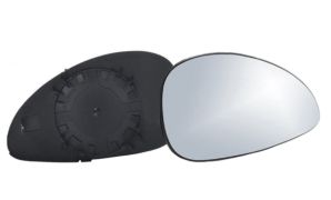 VERRE DE RÉTROVISEUR CITROEN C4 2004-2008 AVEC SUPPORT / CONVEXE / DROIT